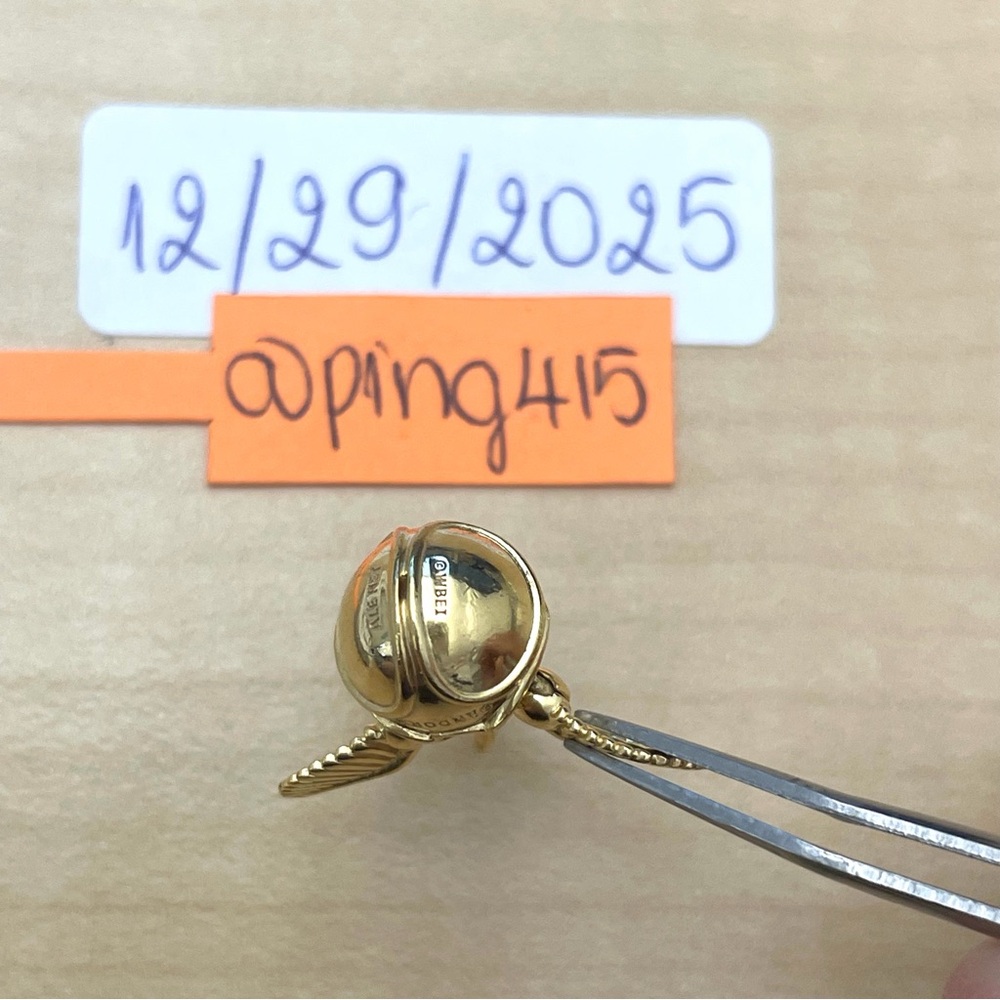 Pandora Harry Potter Golden Snitch pendant - Picture 7 of 9